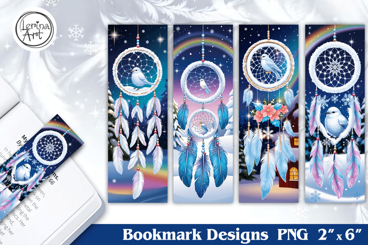 Northern Light Printable Bookmark 4 PNG