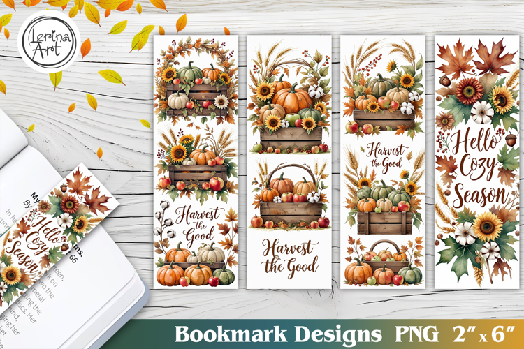 Cozy Season / Fall / Printable Bookmark 4 PNG