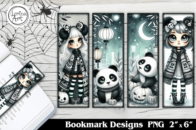 Cute Halloween Printable Bookmark 4 PNG