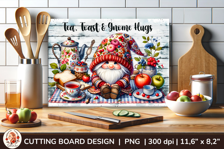 Cute Gnome Clipart Image 3
