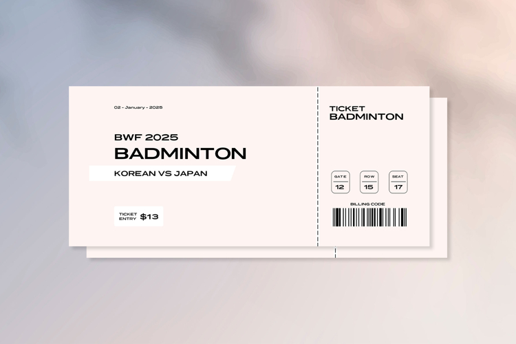 Ticket Template