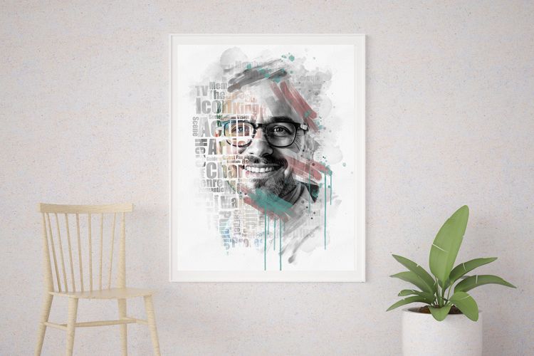 Actor Text Photo Effect