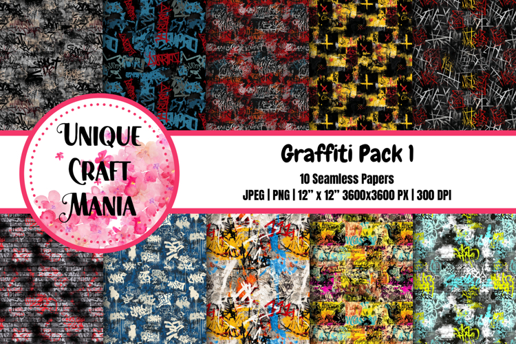 Graffiti Seamless Pattern