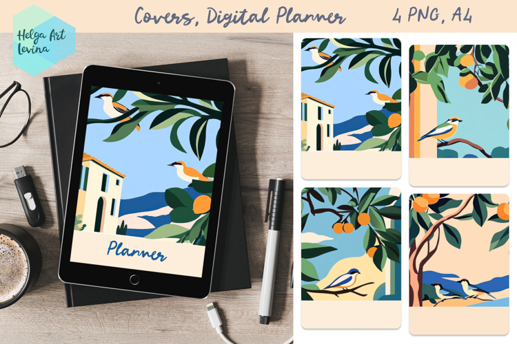 Covers, Digital Planner, Goodnotes