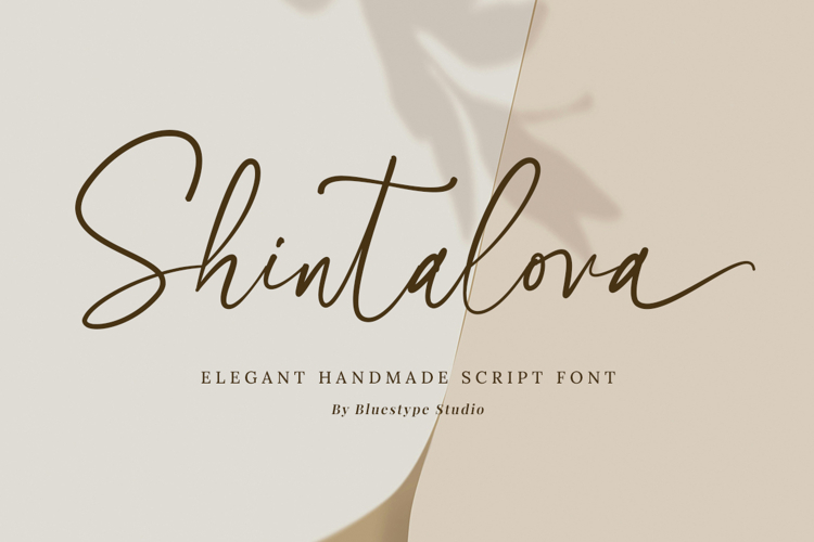 Shintalova - Elegant Script Font