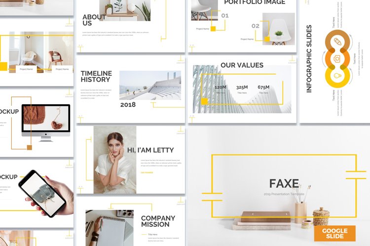 Faxe - Google Slides Template