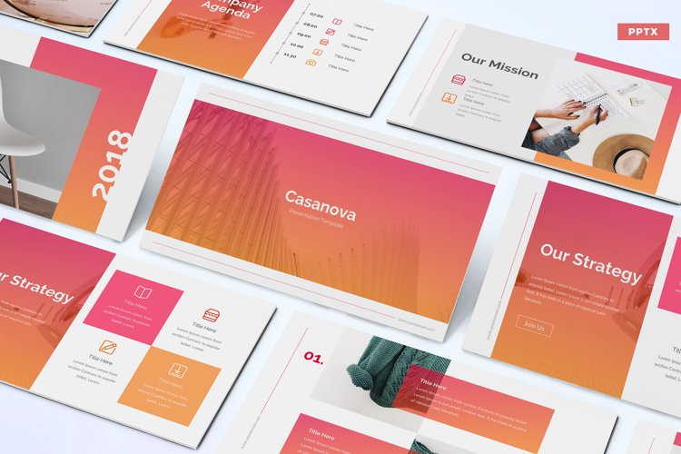 Casanova - Powerpoint Template