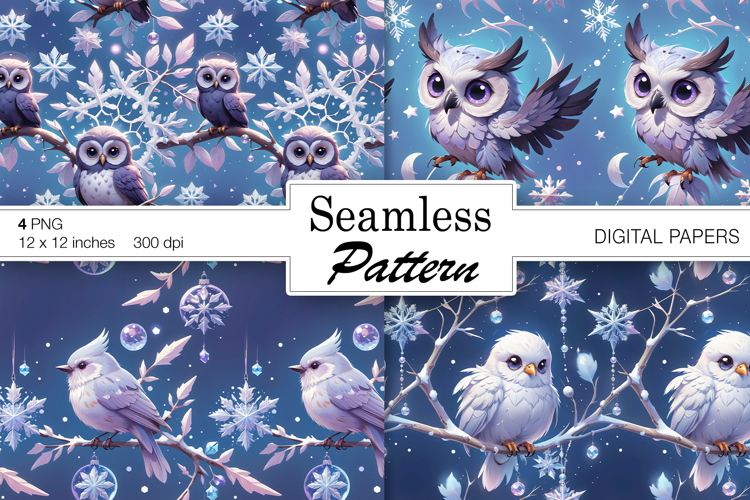Christmas Seamless Pattern Image 16