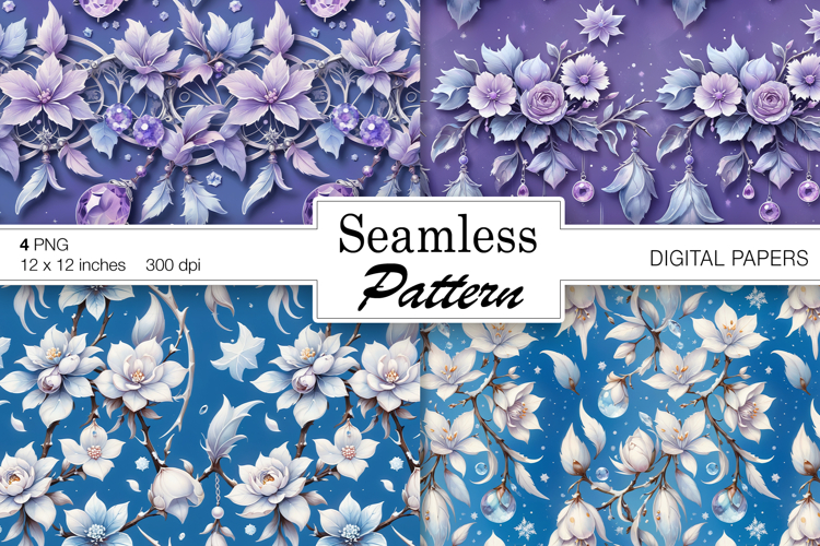 Christmas Seamless Pattern Image 7