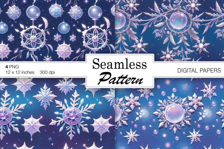 Christmas Seamless Pattern Image 10