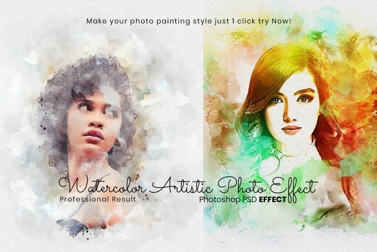 Watercolor Artistic Photo Effect