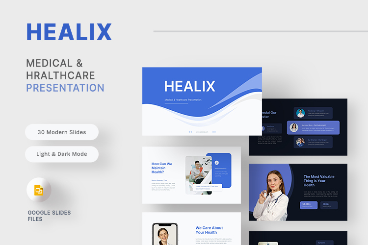 Healix - Medical & Healthcare Google Slides Template