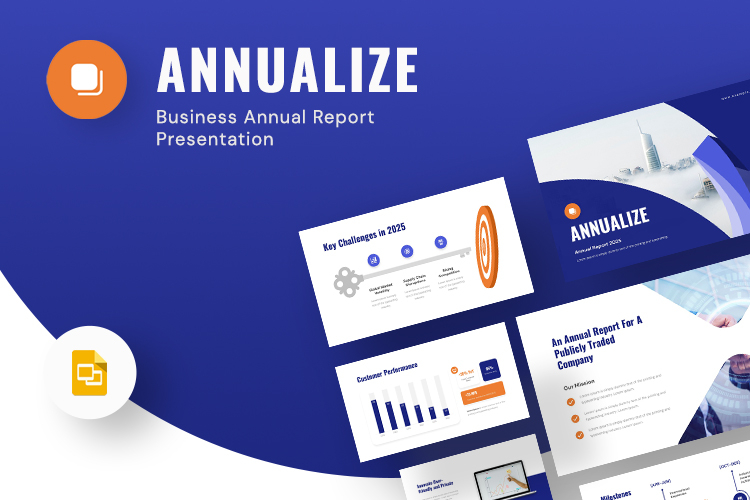 Annualize - Business Annual Report Google Slides
