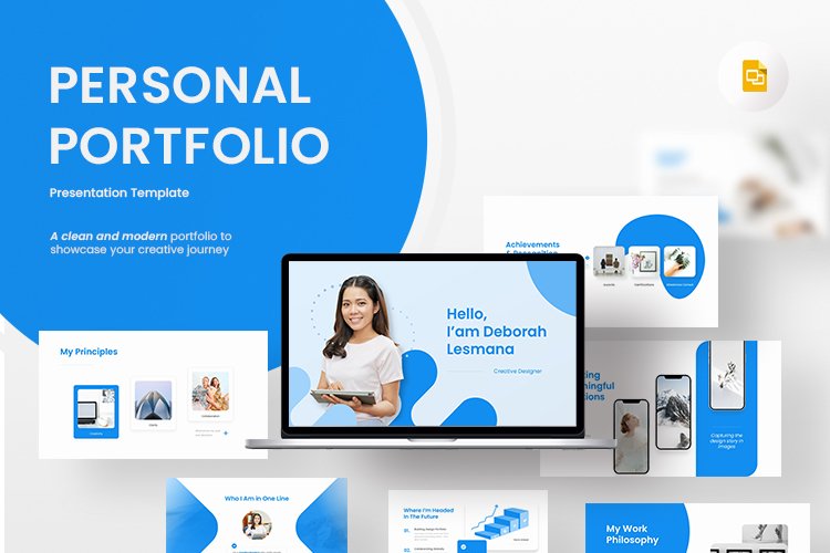 Myfolio - Personal Portfolio Google Slides
