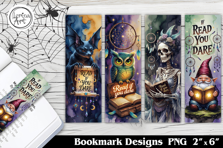 Read if you Dare Printable Bookmark 4 PNG
