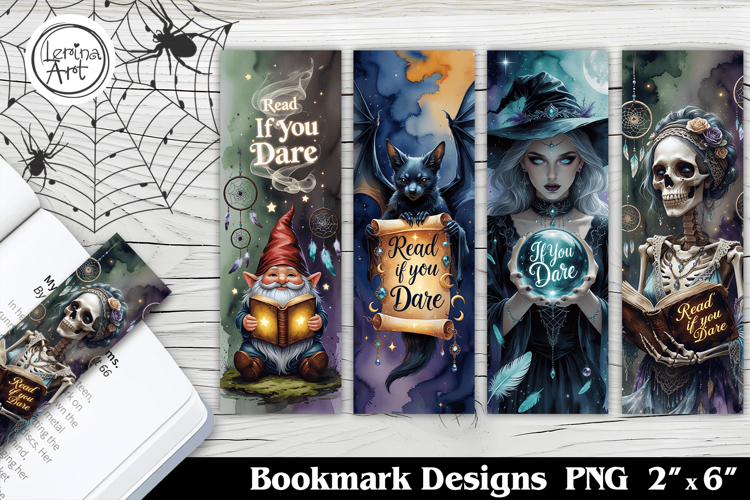 Read if you Dare Printable Bookmark 4 PNG