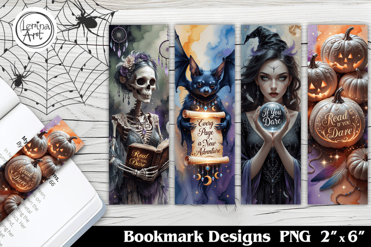 Halloween Printable Bookmark 4 PNG