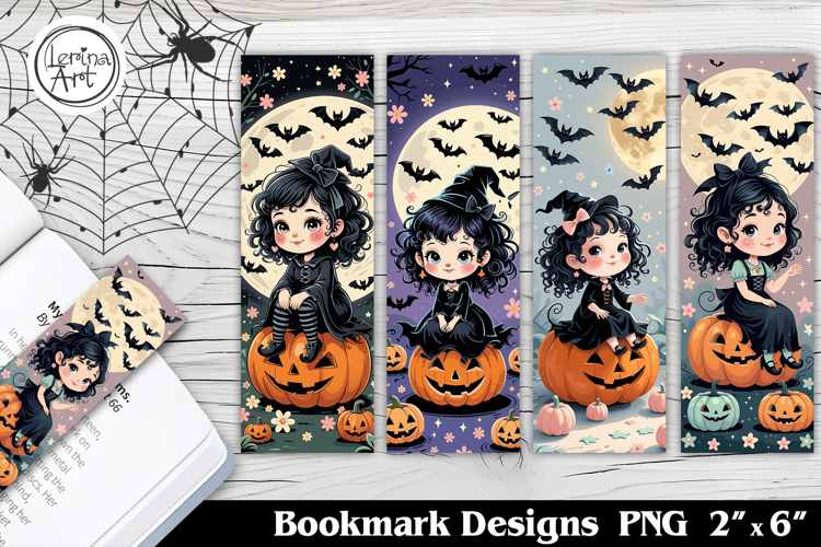 Halloween Printable Bookmark 4 PNG