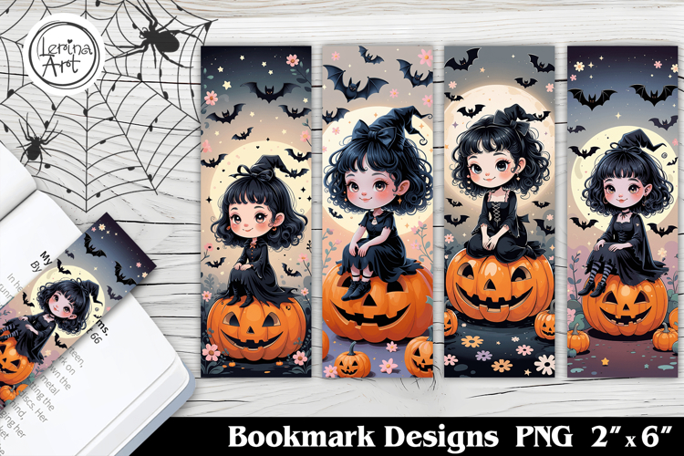 Halloween Printable Bookmark 4 PNG