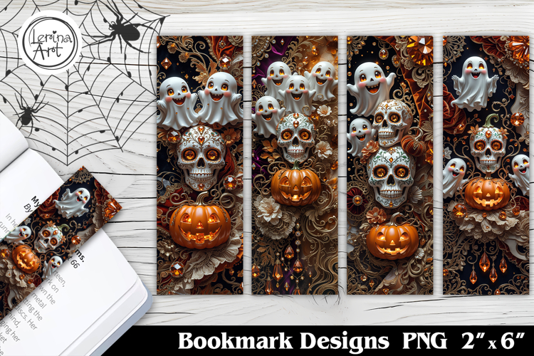 Printable Halloween Bookmark Image 3