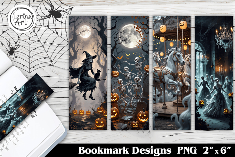 Halloween Printable Bookmark 4 PNG