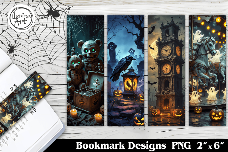 Halloween Printable Bookmark 4 PNG