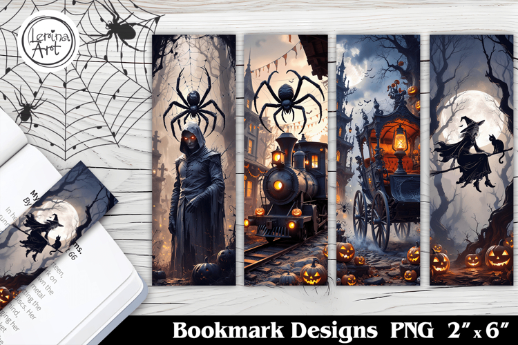 Halloween Printable Bookmark 4 PNG