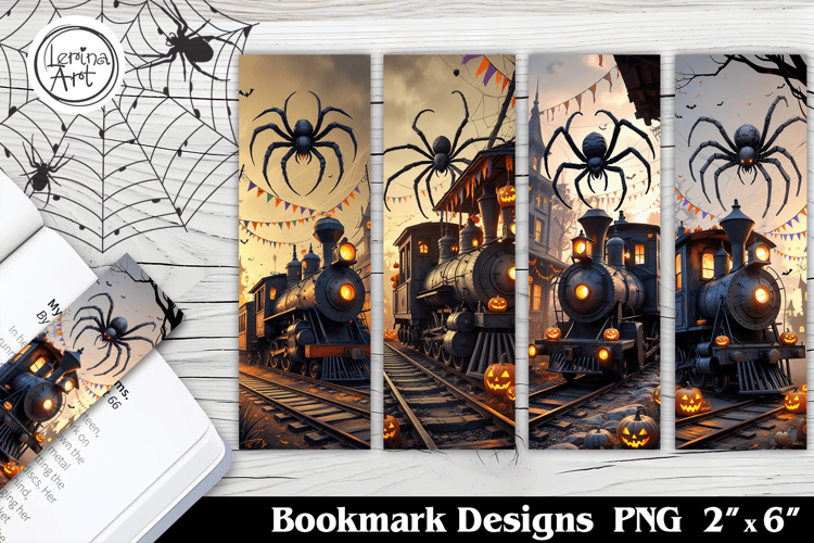 Halloween Printable Bookmark 4 PNG