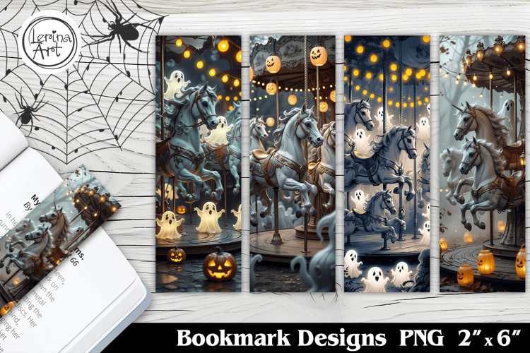 Halloween Printable Bookmark 4 PNG