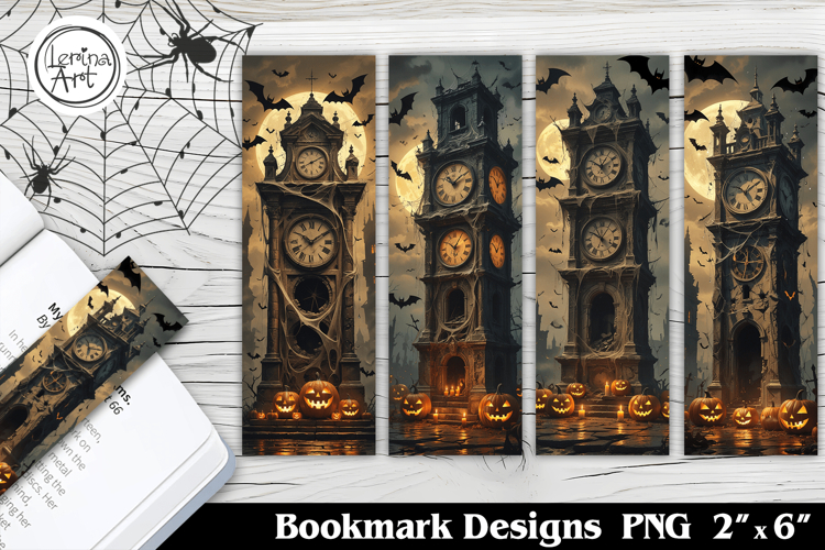 Halloween Printable Bookmark 4 PNG