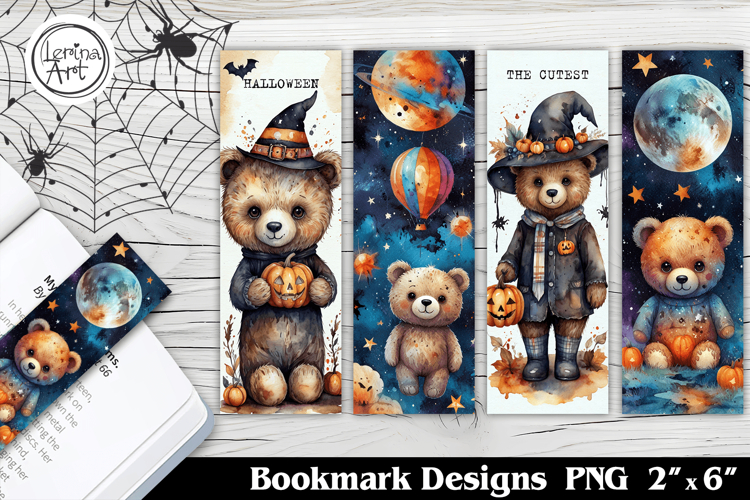 Halloween Printable Bookmark 4 PNG