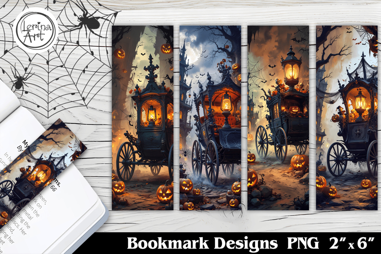 Halloween Printable Bookmark 4 PNG