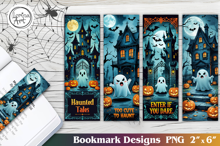 Halloween Printable Bookmark 4 PNG