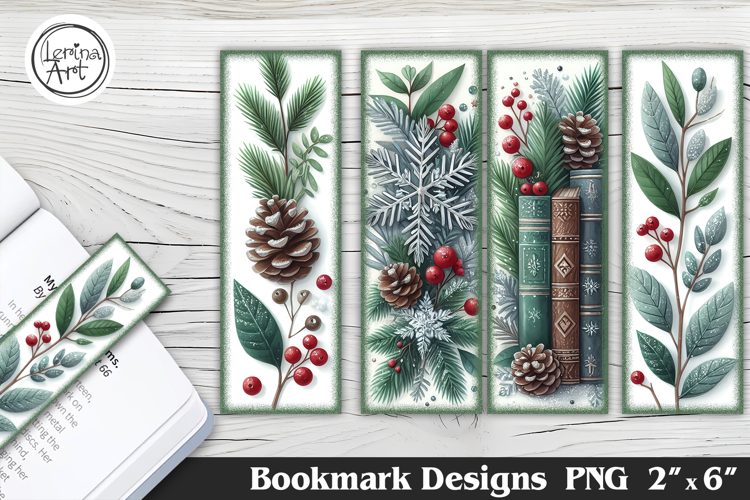 Christmas Printable Bookmark 4 PNG