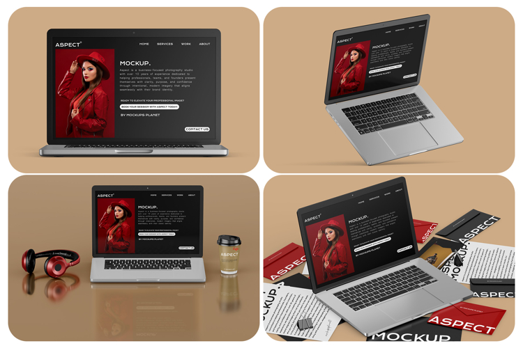 MacBook Pro 16 Mockups