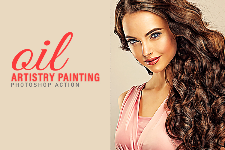 Oil Artistry Painting Photoshop Action