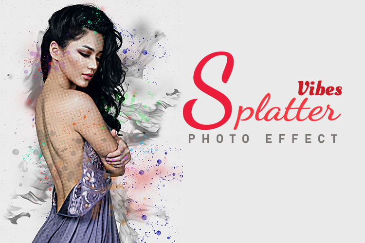 Splatter Vibes Photo Effect