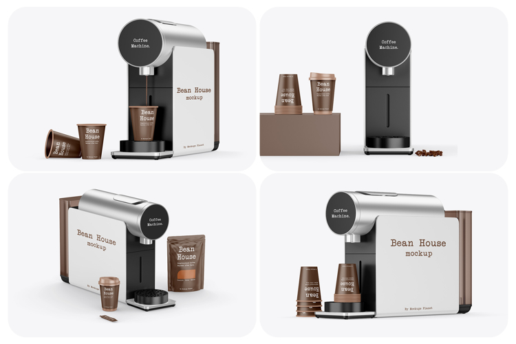 Coffee Machine Mockups