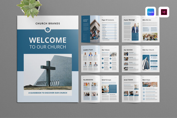 Church Welcome Booklet example image 1