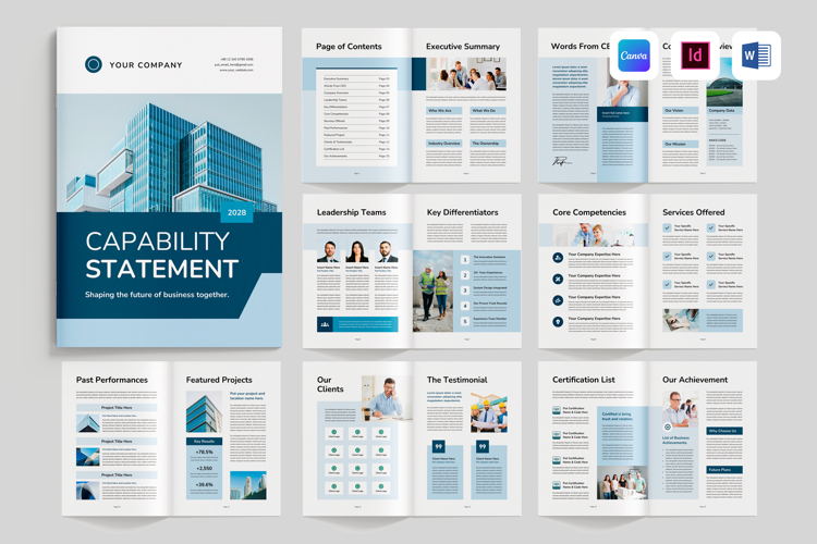 Capability Statement Brochure