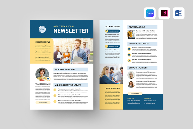 Teacher Newsletter Template Image 17