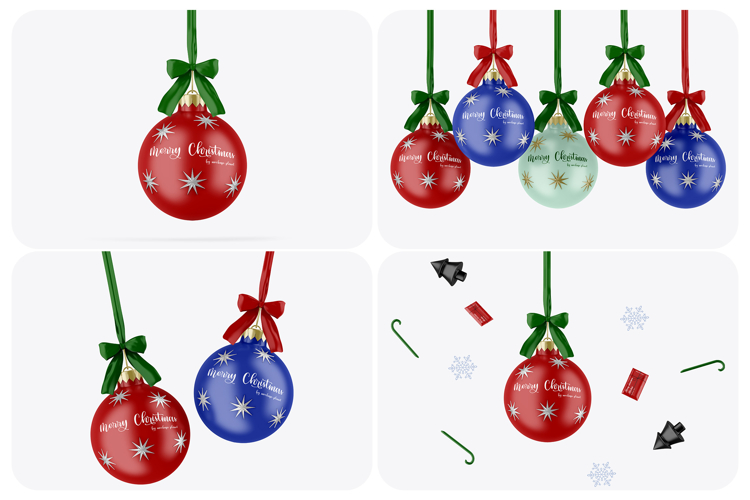 Christmas Ball Mockups