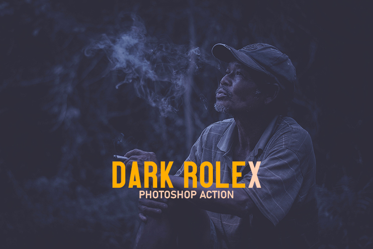 Dark Rolex Photoshop Action