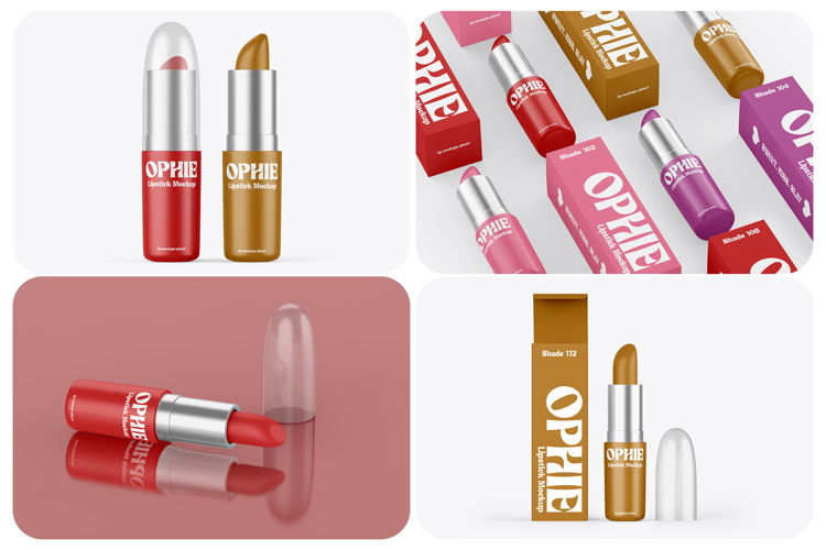 Lipstick Mockups