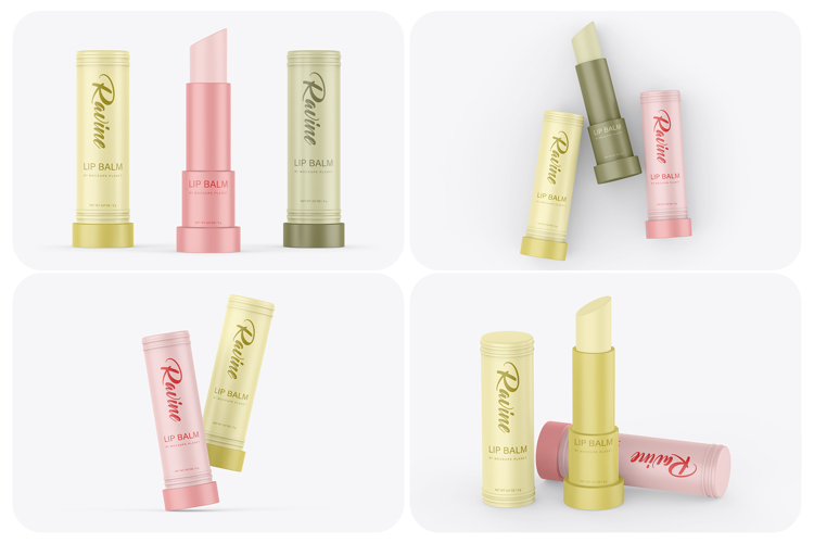 Lip Balm Mockups