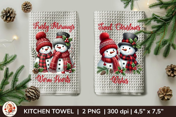 Christmas Snowman Clipart Image 3