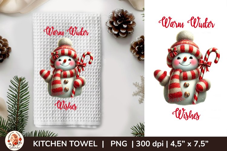 Christmas Snowman Clipart Image 5