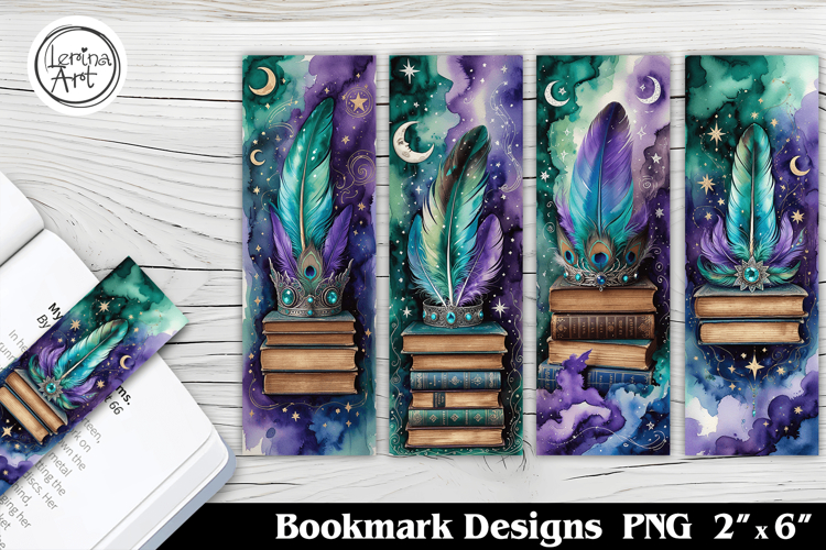 Books Printable Bookmark 4 PNG