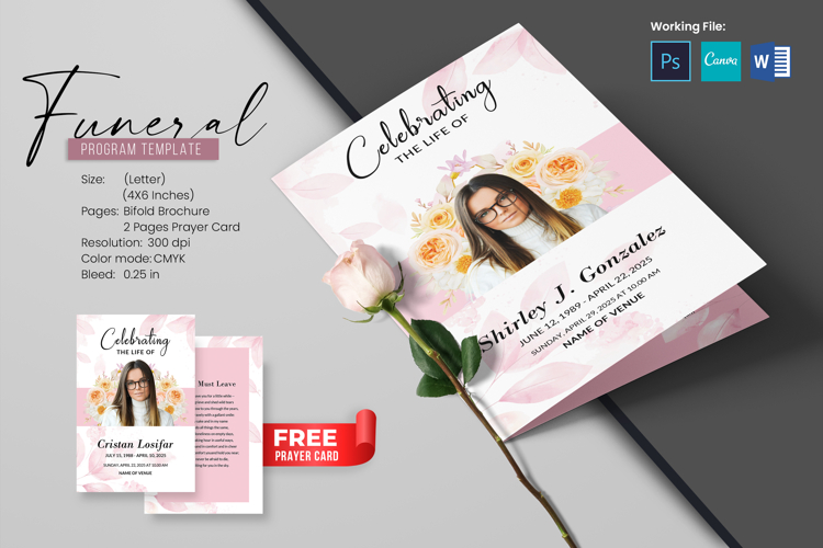 Funeral Brochure Template Image 12