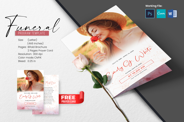 Funeral Brochure Template